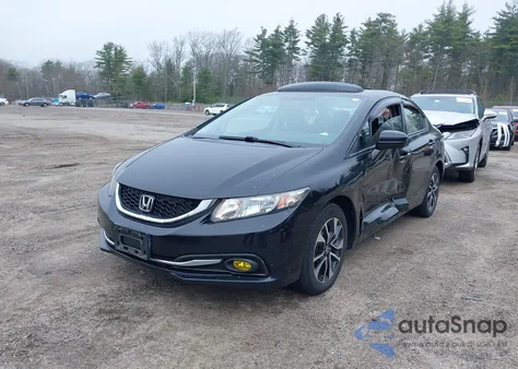 2015 Honda Civic Ex from USA, damaged, VIN 19XFB2F85FE213300